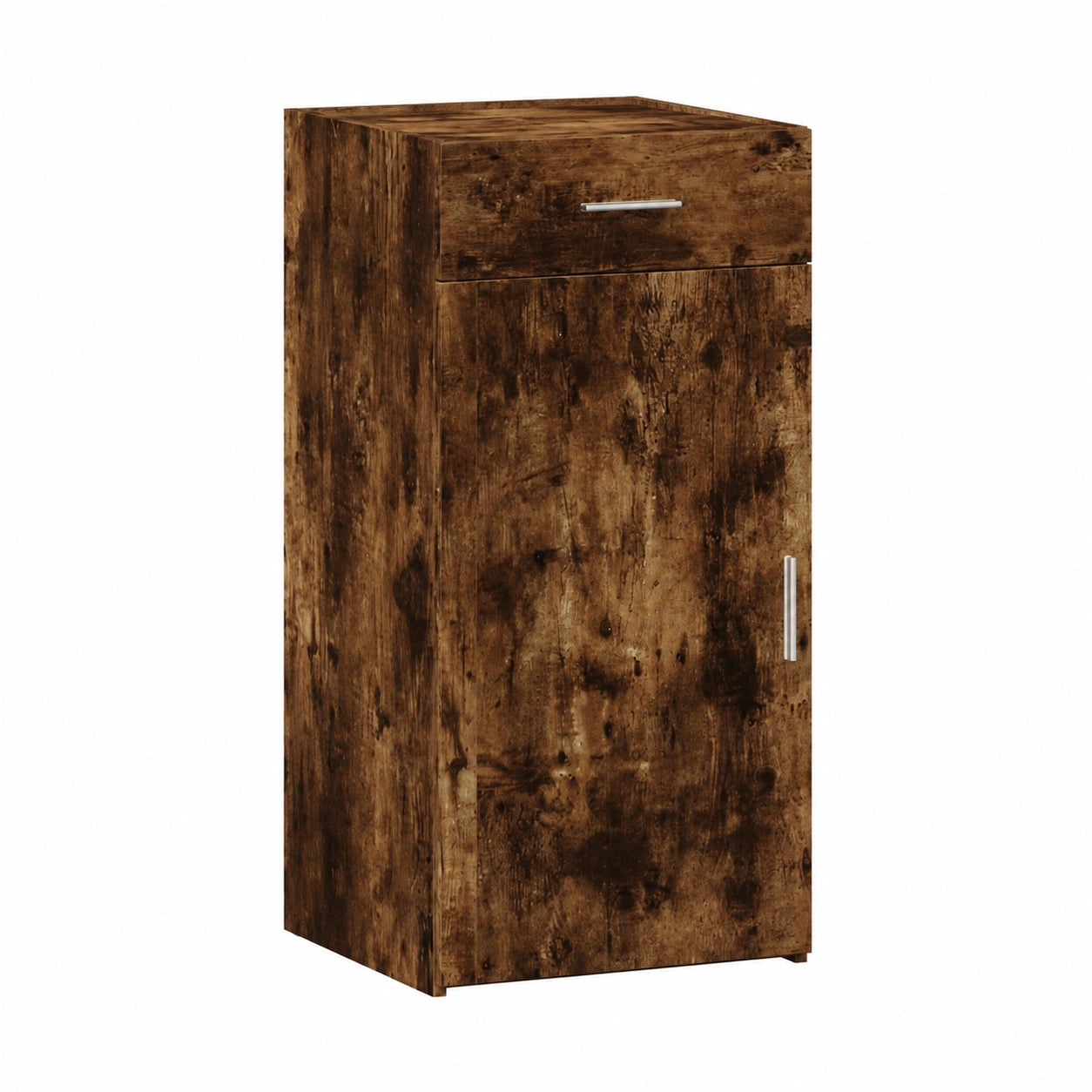 Cassettiera Moderna in Rovere Fumo 45x42,5x93 cm, Design Italiano per Soggiorno e Camera da Letto