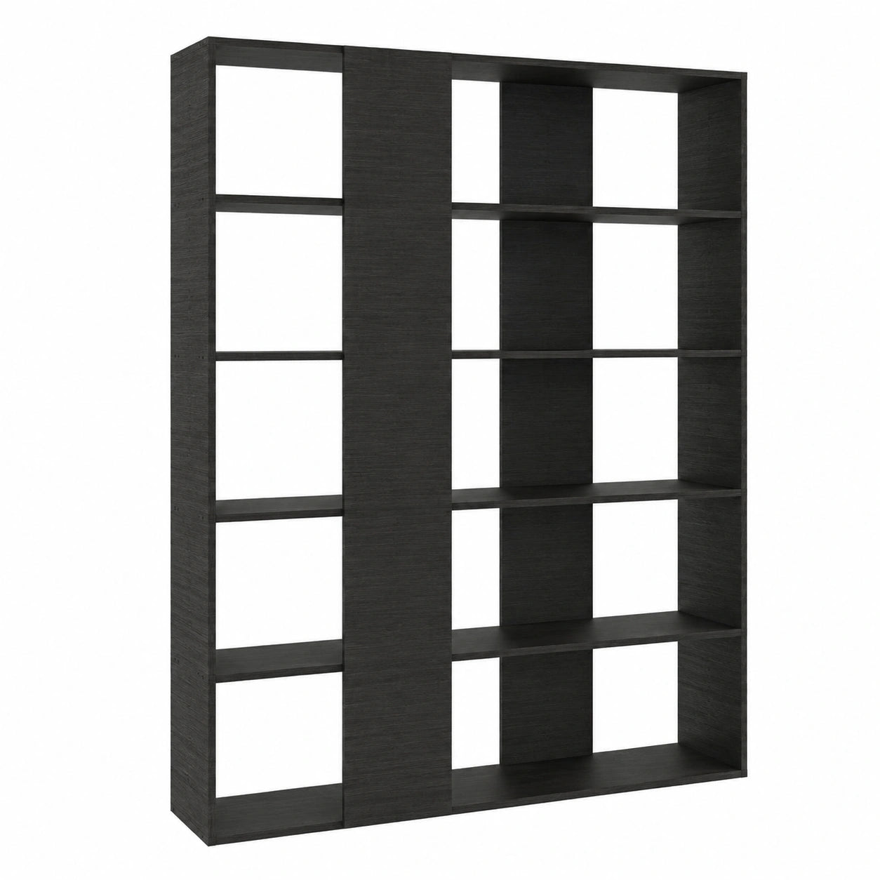 Libreria Moderna Rachele Nero Frassino, Design Italiano per Soggiorno e Ufficio