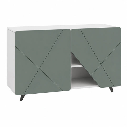 Madia Moderna Vela Extreme 110 cm con Anta e Cassetti - Resistente e Made in Italy