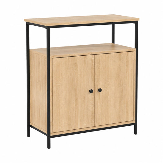 Mobile Portaoggetti Moderno in Rovere Sonoma con Ante 70x30x80 cm