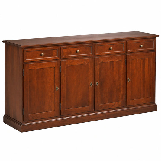 Credenza Classica in Pioppo - Eleganza e Funzionalità Made in Italy
